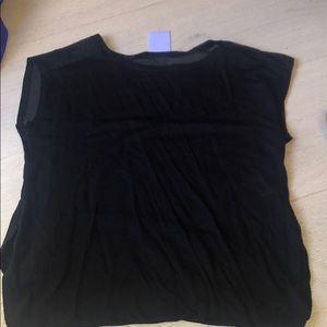 black zella girl short sleeve active top